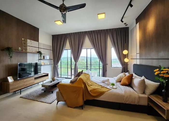 Taman Equine Comfy Studio#Greenery View#4 Pax#Aeon Mall
