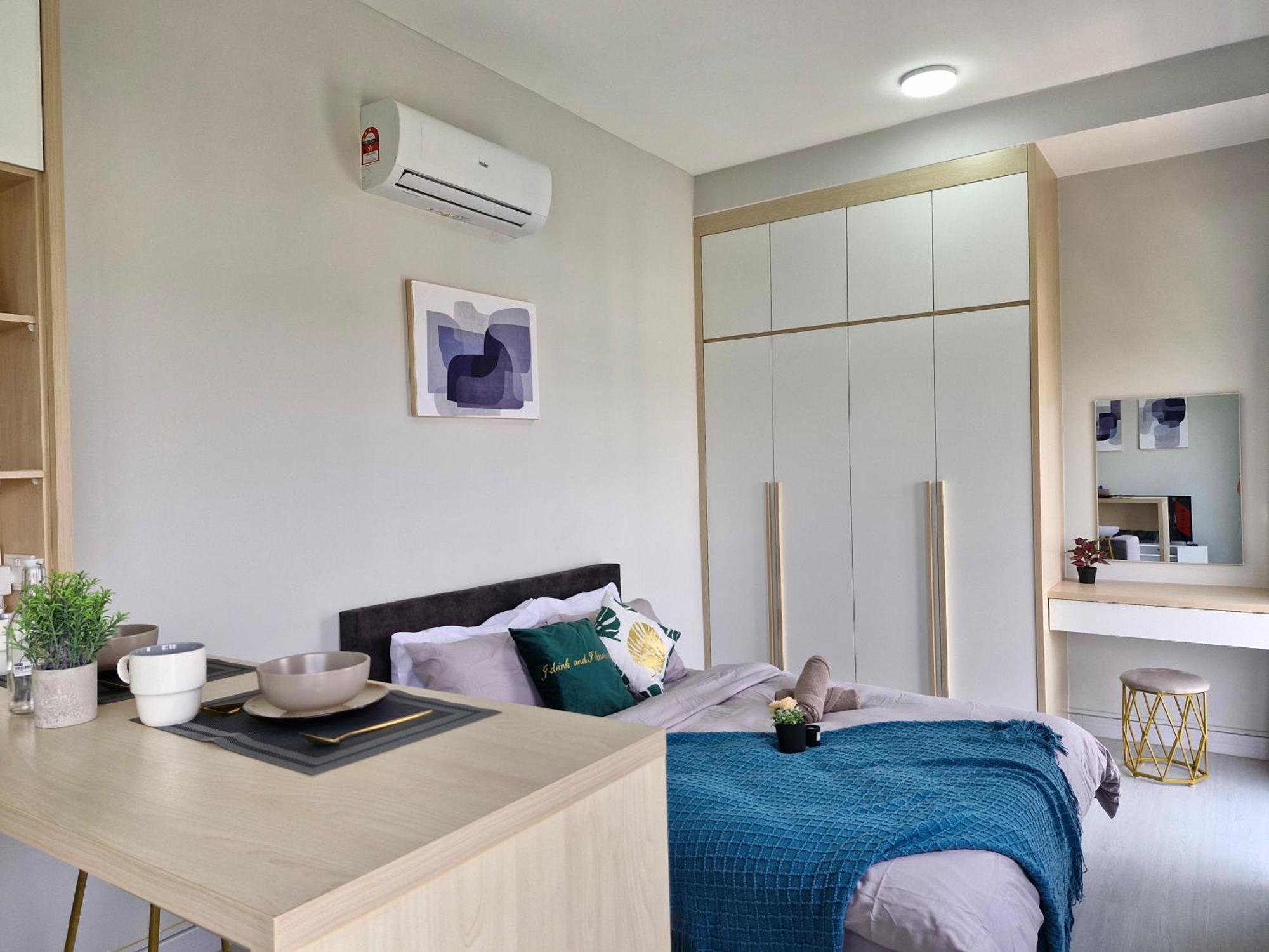 Taman Equine Comfy Studio#greenery View#4 Pax#aeon Mall
