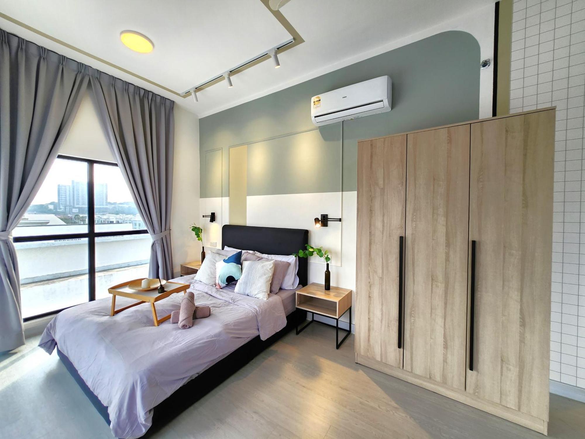 Taman Equine Comfy Studio#greenery View#4 Pax#aeon Mall
