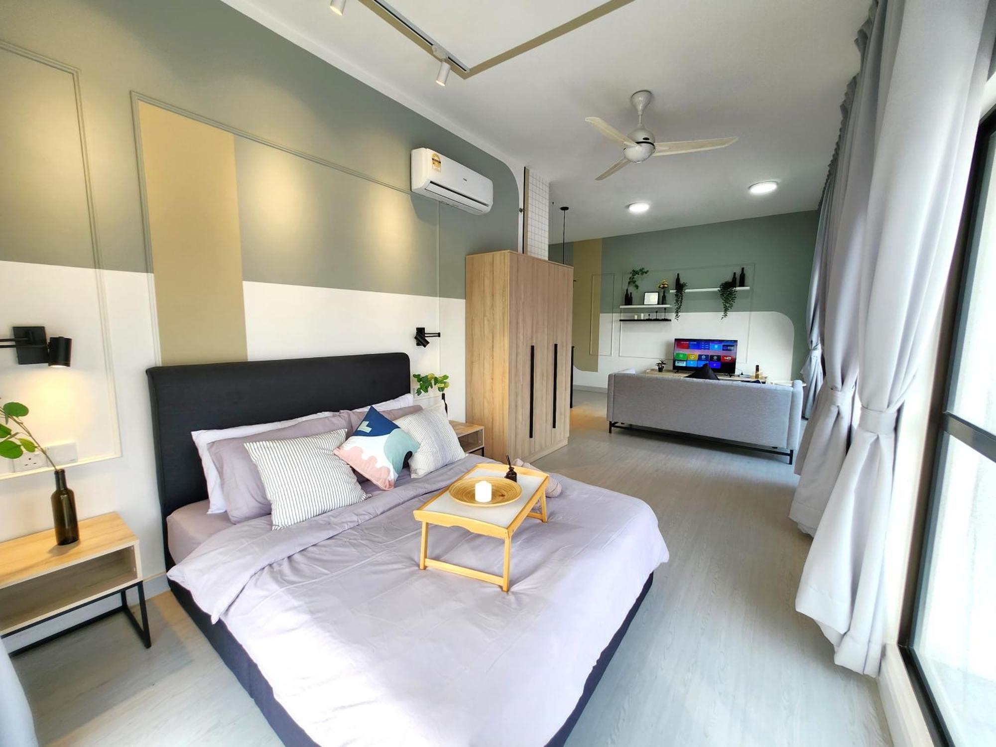Taman Equine Comfy Studio#greenery View#4 Pax#aeon Mall Apartment *