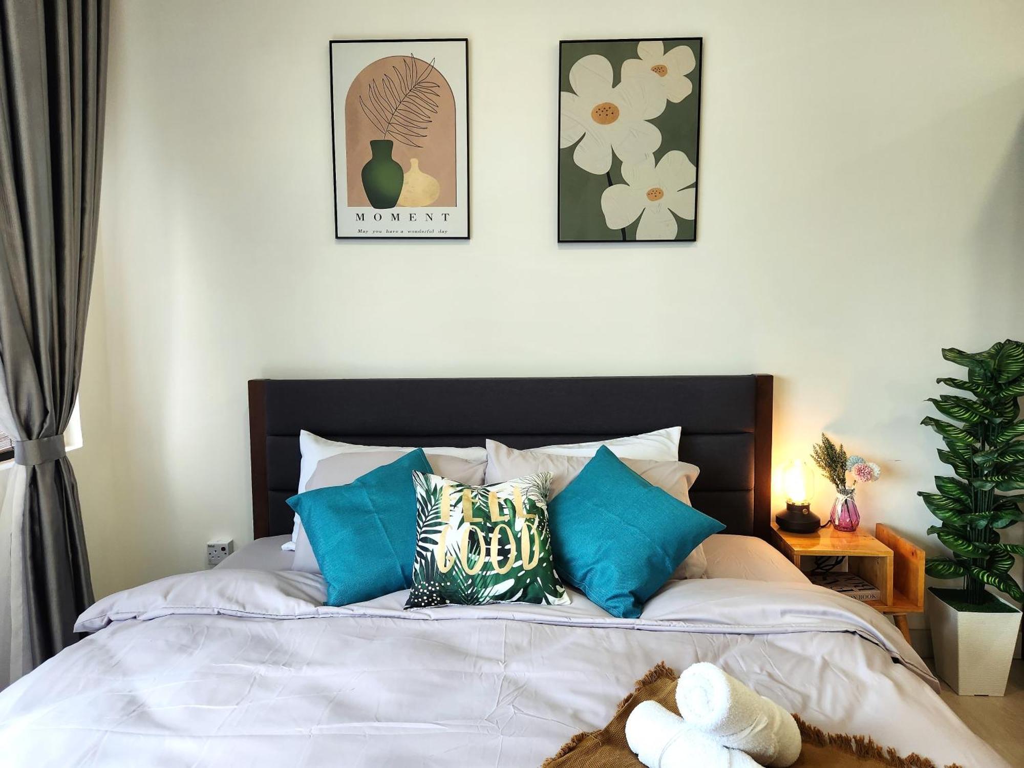 Apartment Taman Equine Comfy Studio#greenery View#4 Pax#aeon Mall