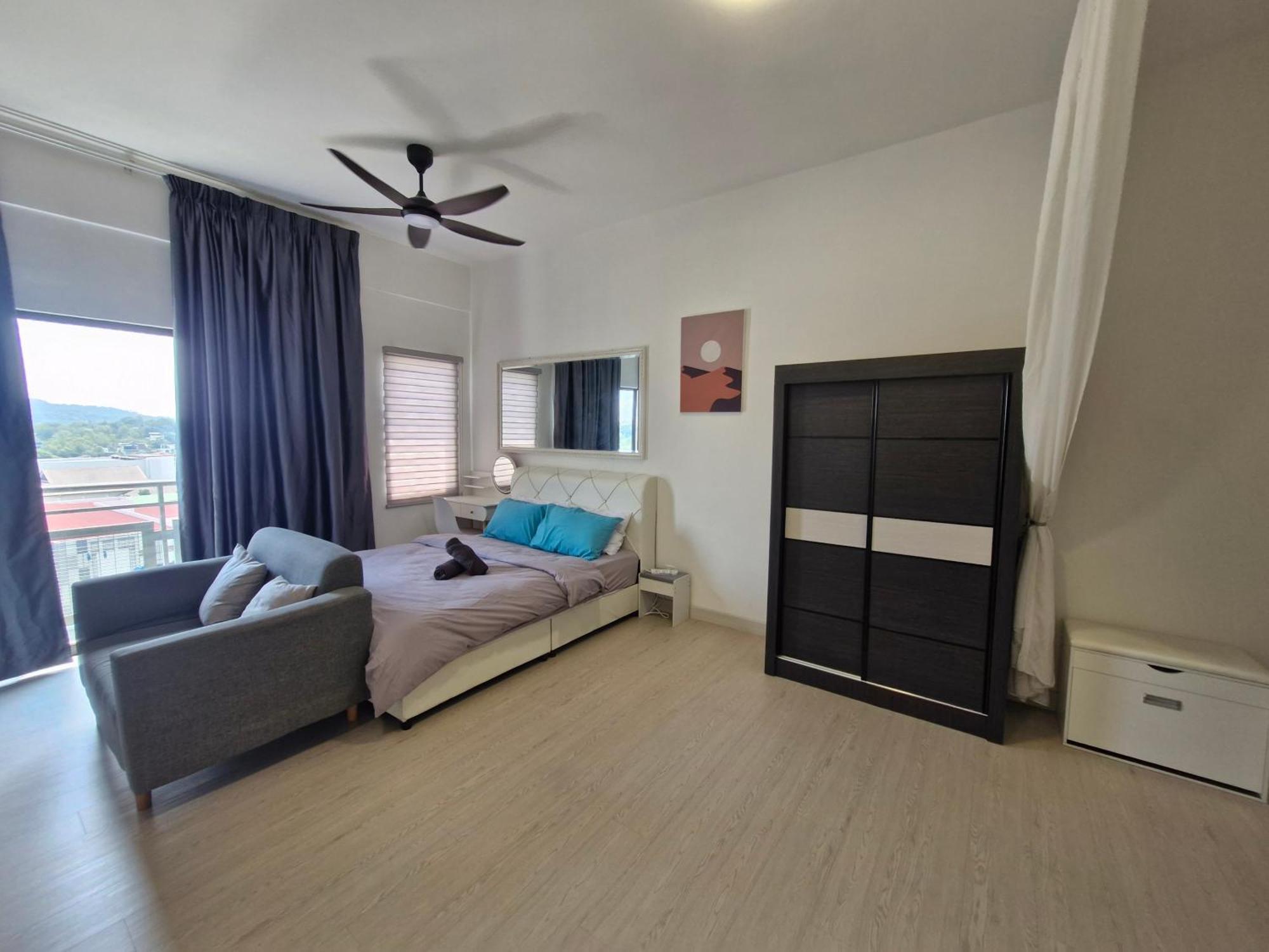 Taman Equine Comfy Studio#greenery View#4 Pax#aeon Mall Apartment